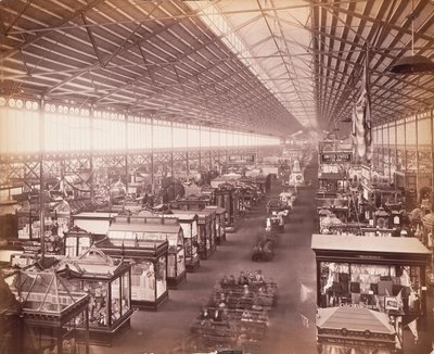 Ana Bina, doğu galerisinden, Centennial Sergisi, Philadelphia by Centennial Photographic Co.