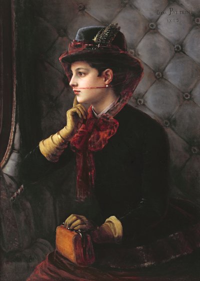 Ayrılış, 1885 by Cesar Pattein