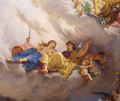 İtalya Alegorisinden detay, Cesare Mariani