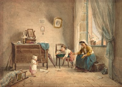 İlk Adım, 19. yüzyıl. by Cesare Provaggi