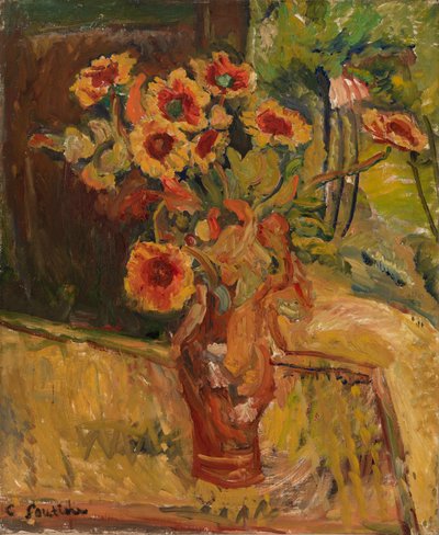 Çiçek buketi by Chaim Soutine