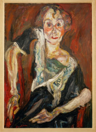 eski aktris by Chaim Soutine