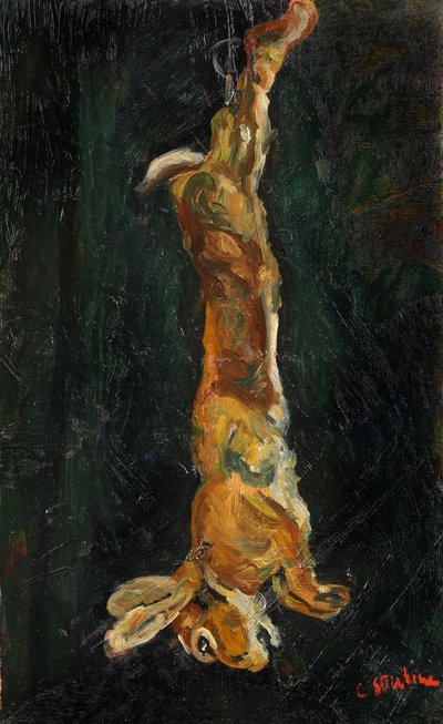 Asılı Tavşan, 1923 civarı. by Chaim Soutine