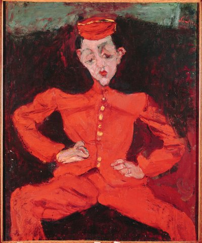Le Groom, 1925 civarı (tuval üzerine yağlıboya) by Chaim Soutine
