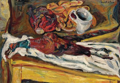 Lahanalı Sülün; Lahana sülün, 1926-1927 by Chaim Soutine