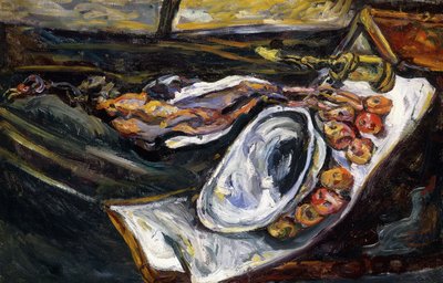 Sülün ile Natürmort; Doğa Morte au Faisan, 1918 by Chaim Soutine