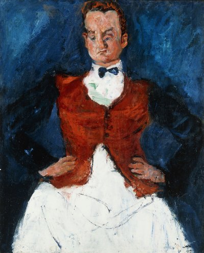 Hizmetçi D; Maitre d "otel, c.1927 by Chaim Soutine