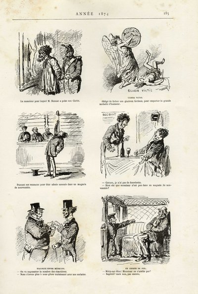 Paris Chronicle (Cham) by Amédée de Noé