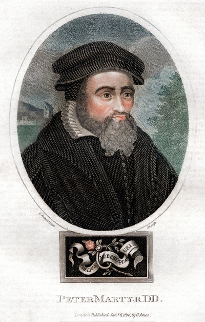 Pietro Martire Vermigli 1499-1562, İtalyan ilahiyatçı, 1816. by Chapman and Co