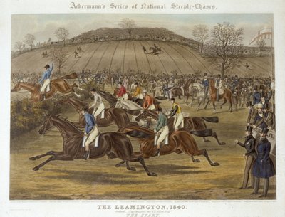 The Leamington, 20 Ekim 1840: Başlangıç (renkli taş) by Charles Hunt