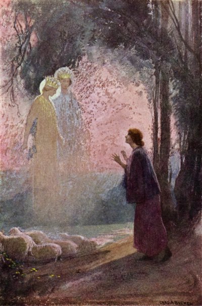 Joan of Arc: Çağrı (renkli taş) by Charles A. Buchel