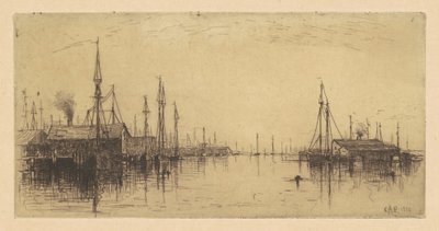 Gloucester Limanı by Charles A. Platt