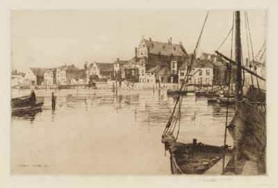 Dordrecht, 1885. by Charles Adams Platt