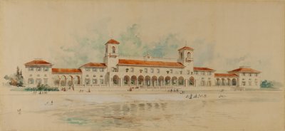 Ana Bina, Richmond Beach Park, Staten Island by Charles Adams Platt