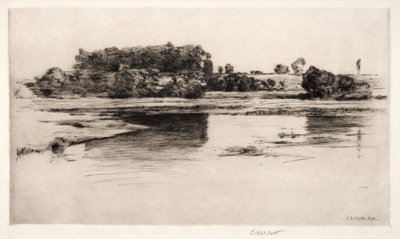 Charles Nehri, 1890. by Charles Adams Platt
