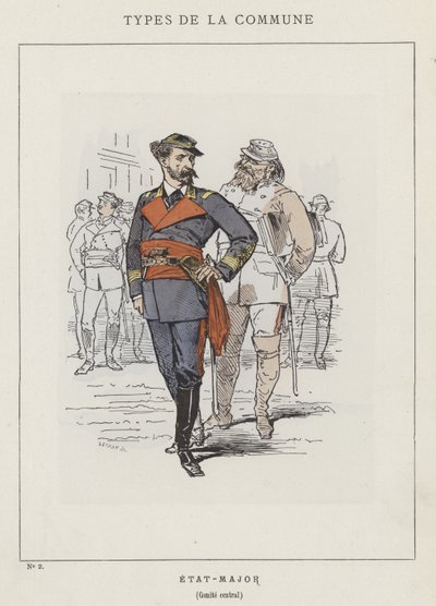 Personel, Merkez Komite by Charles Albert d Arnoux Bertall