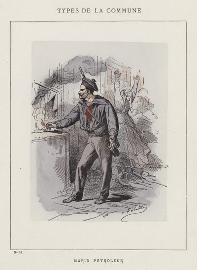 deniz petrolü by Charles Albert d Arnoux Bertall
