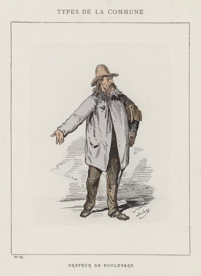 Bulvar hoparlörü by Charles Albert d Arnoux Bertall