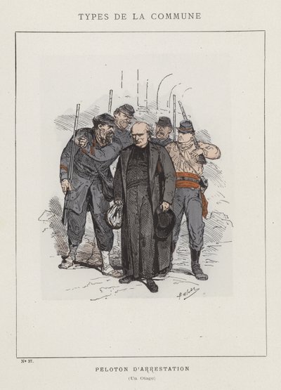 Tutuklama Müfrezesi, Bir Rehine by Charles Albert d Arnoux Bertall