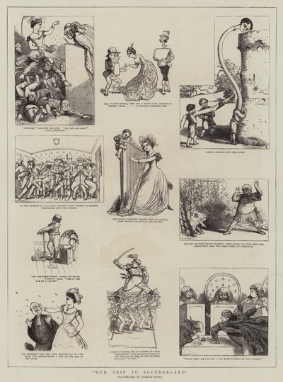 Blunderland Gezimiz by Charles Altamont Doyle