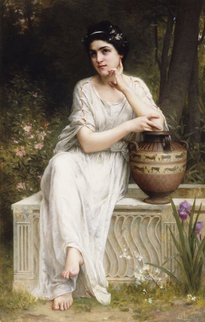Bir Yunan Güzeli, 1901 by Charles Amable Lenoir