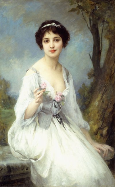 pembe gül, by Charles Amable Lenoir