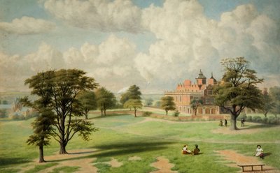 Parktan Aston Salonu, 1891. by Charles Ashmore
