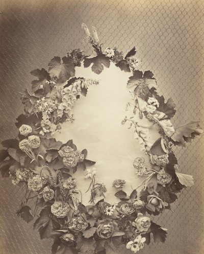 İsimsiz [çelenk], c. 1864. by Charles Aubry