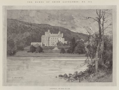 Castlewellan, Ev ve Göl by Charles Auguste Loye