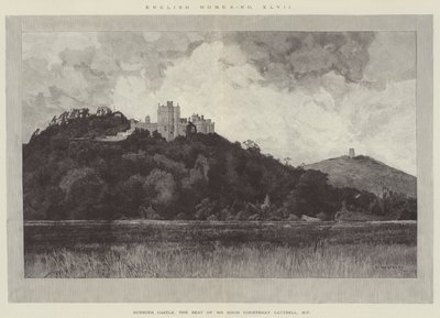 Dunster Kalesi, Bay Hugh Courtenay Luttrell'in Koltuğu, Milletvekili by Charles Auguste Loye