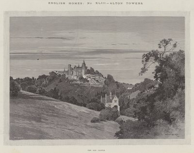 İngiliz Evleri, Alton Kuleleri, Eski Kale by Charles Auguste Loye