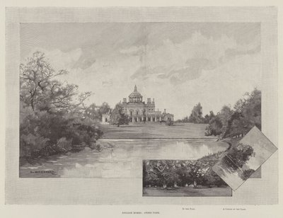 İngiliz Evleri, Stoke Parkı by Charles Auguste Loye