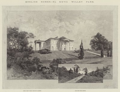 İngiliz Evleri, Willey Parkı by Charles Auguste Loye
