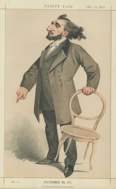 Bay Leon Gambetta by Charles Auguste Loye
