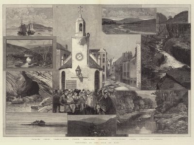 Man Adası'ndaki Eskizler by Charles Auguste Loye