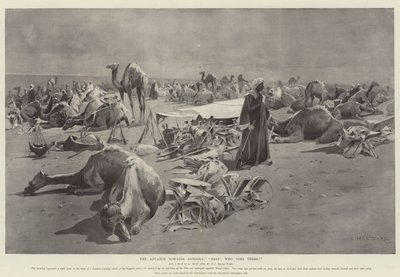 Dongola'ya Doğru İlerleme, Dur! Oraya kim gider by Charles Auguste Loye