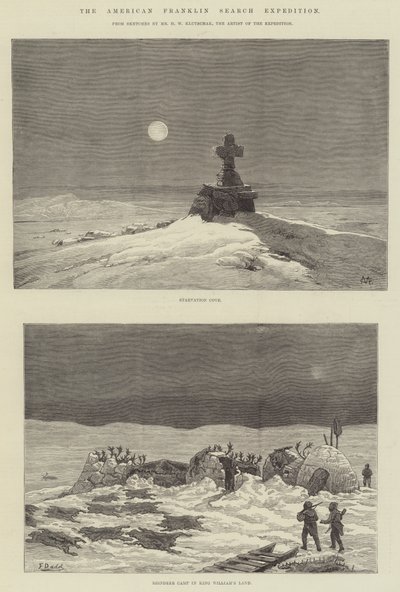 Amerikan Franklin Arama Seferi by Charles Auguste Loye