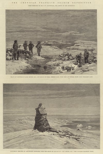 Amerikan Franklin Arama Seferi by Charles Auguste Loye