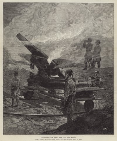 Kars Savunması, Son Atış by Charles Auguste Loye