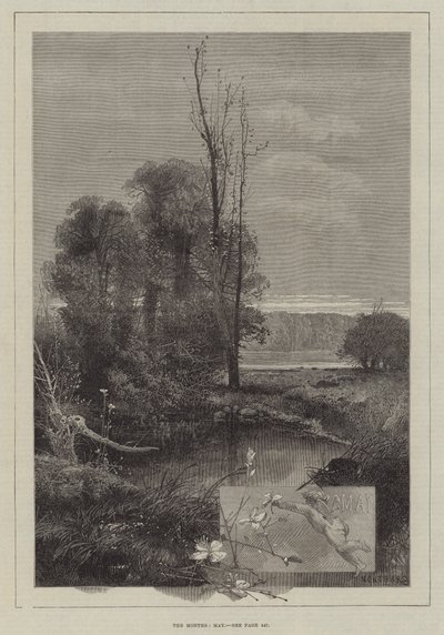 Aylar, Mayıs by Charles Auguste Loye