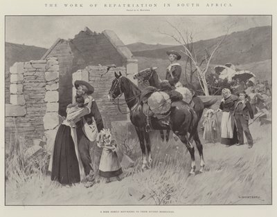 Güney Afrika'da Geri Dönüş Çalışması by Charles Auguste Loye