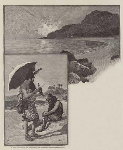 Walter Besant tarafından, Ona Maden Aramak için by Charles Auguste Loye