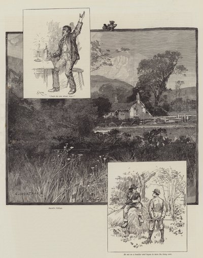 Walter Besant tarafından, Ona Maden Aramak için by Charles Auguste Loye
