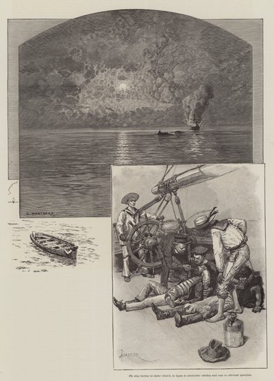 Walter Besant tarafından, Ona Maden Aramak için by Charles Auguste Loye
