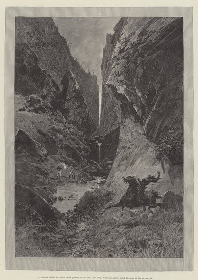 Vahşi Darrie, Christie Murray ve H Herman by Charles Auguste Loye