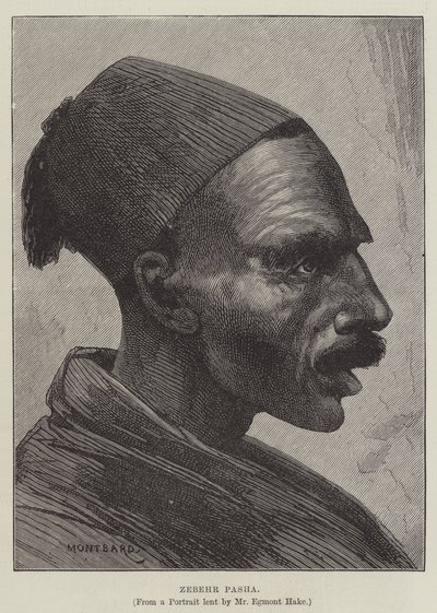 Zebehr Paşa by Charles Auguste Loye