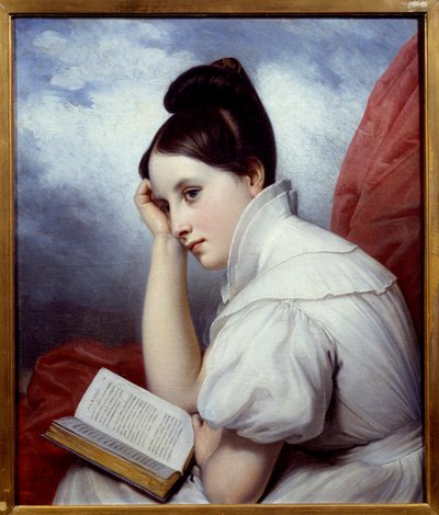 Okuma ışığı Boyama Charles Auguste Steuben (1788-1856) 1829 Nantes, Musee des Beaux Arts by Charles Auguste Steuben