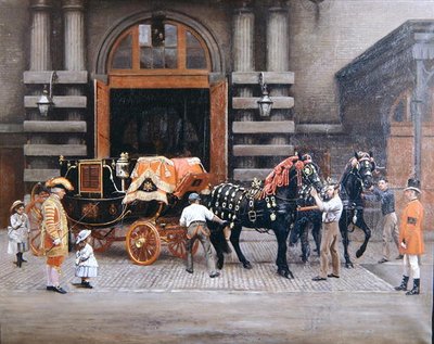 Atın Efendisinin Arabası by Charles Augustus Henry Lutyens