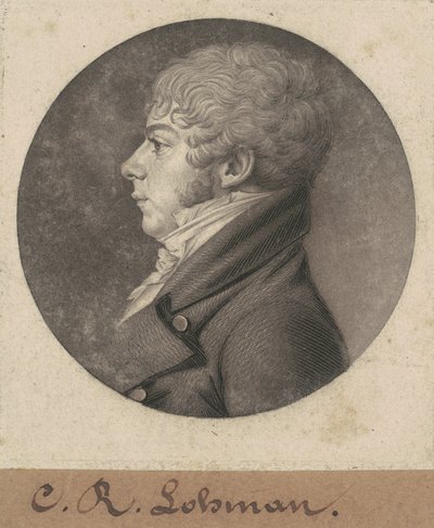 C.R. Lohman by Charles B. J. Févret de Saint Mémin
