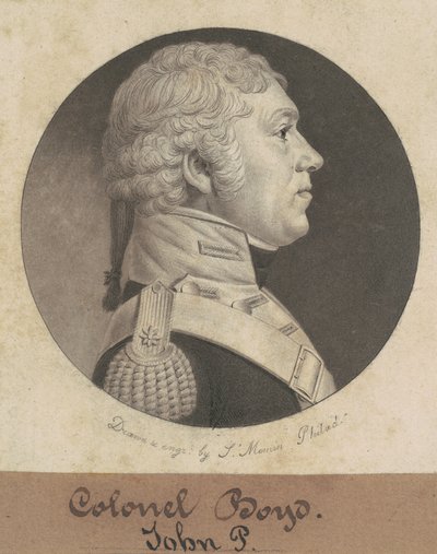 Albay Boyd by Charles B. J. Févret de Saint Mémin